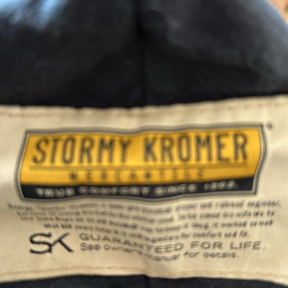 Stormy Kromer hat, dark grey size 7 1/8 - Picture 7 of 10